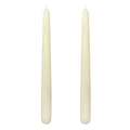 VELAS PARA CASTIÇAL CÔNICA MARFIM 25 CM - 02 UNIDADES