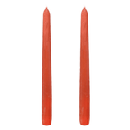 VELAS PARA CASTIÇAL CÔNICA TERRACOTA 25 CM - 02 UNIDADES