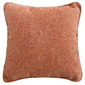 CAPA DE ALMOFADA BOUCLÉ ECO LARANJA 50X50 CM