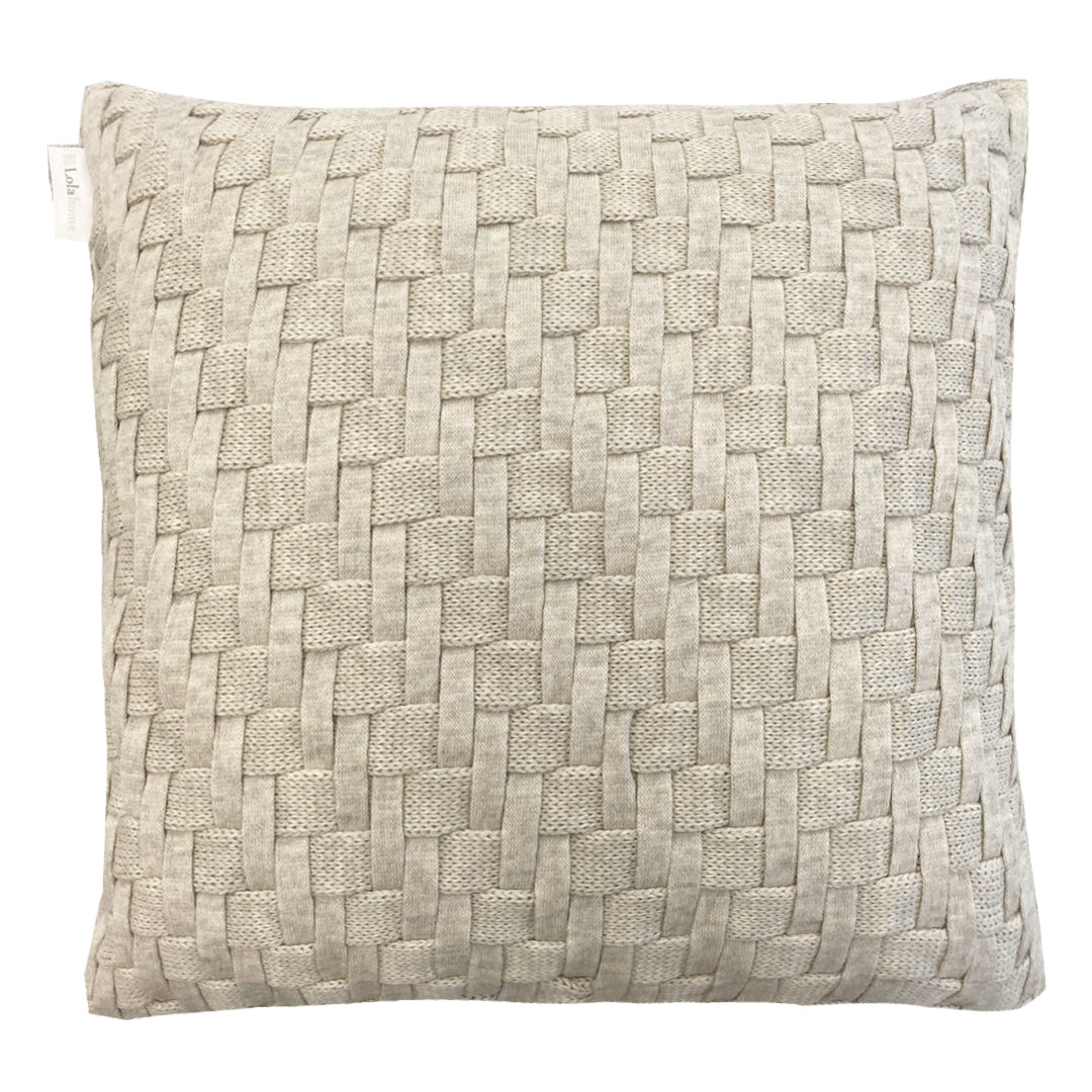 ALMOFADA TRICOT OUTONO TRESSÊ 50X50 CM