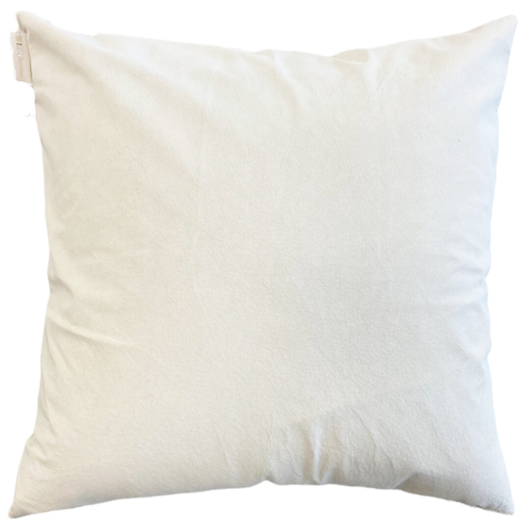 CAPA DE ALMOFADA CAMURÇA NATURAL BASIC OFF WHITE 50 X 50 CM
