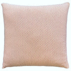 CAPA DE ALMOFADA TRICOT LEVE MESCLADA 50X50 CM