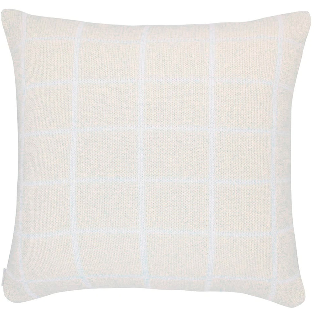 CAPA DE ALMOFADA TRICOT PLUS GRID BEGE 50X50 CM