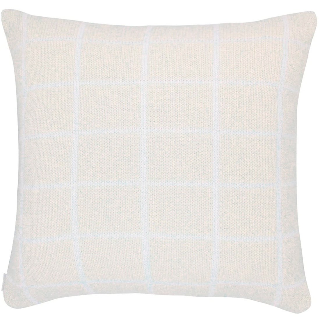 CAPA DE ALMOFADA TRICOT PLUS GRID BEGE 50X50 CM