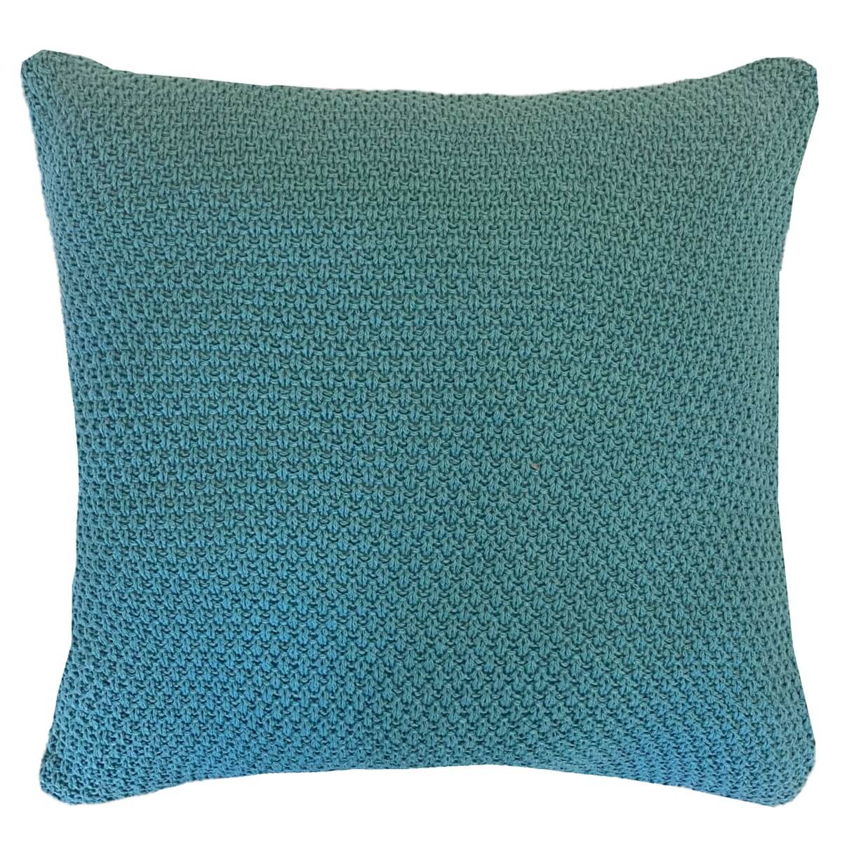Almofada de tricot Verde 50x50