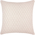 CAPA DE ALMOFADA TRICOT PLUS LOSANGOS BEGE 50X50