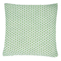 CAPA DE ALMOFADA TRICOT TIJOLINHO VERDE 50X50 CM