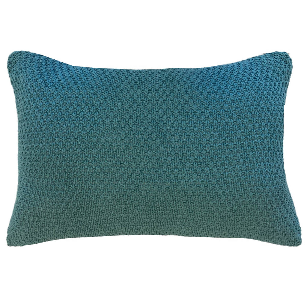 CAPA DE ALMOFADA TRICOT PLUS ARROZ VERDE 50 X 35 CM