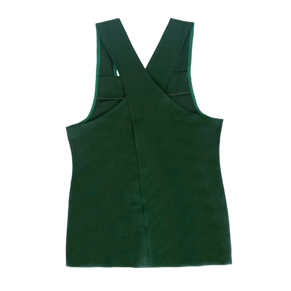 avental adulto verde