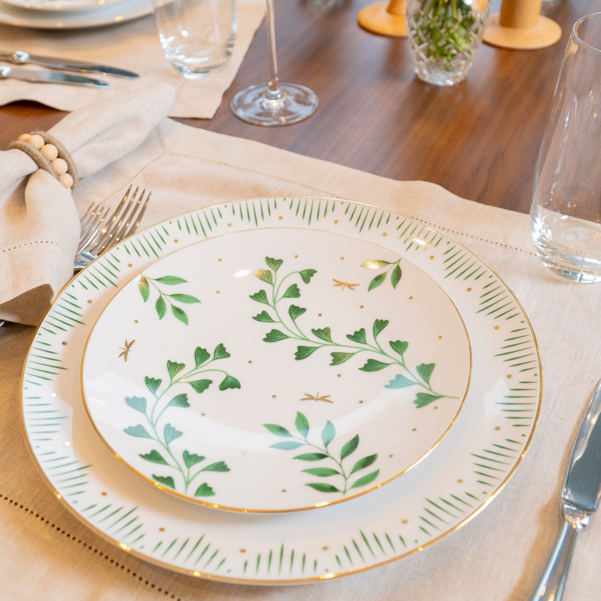 PRATO RASO DE PORCELANA CELEBRATE 28 CM