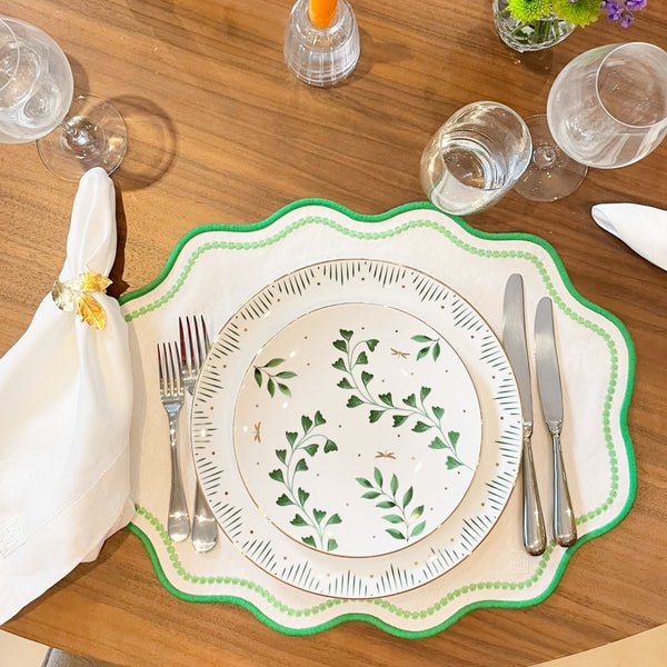 PRATO SOBREMESA DE PORCELANA CELEBRATE 21 CM