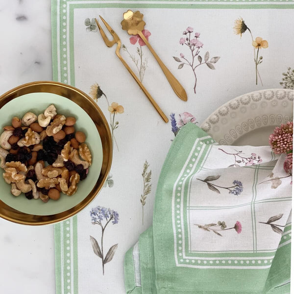 GUARDANAPO DE LINHO BOTANIC  50 X 50 CM