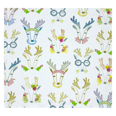 GUARDANAPO DE NATAL RENAS  48X48CM