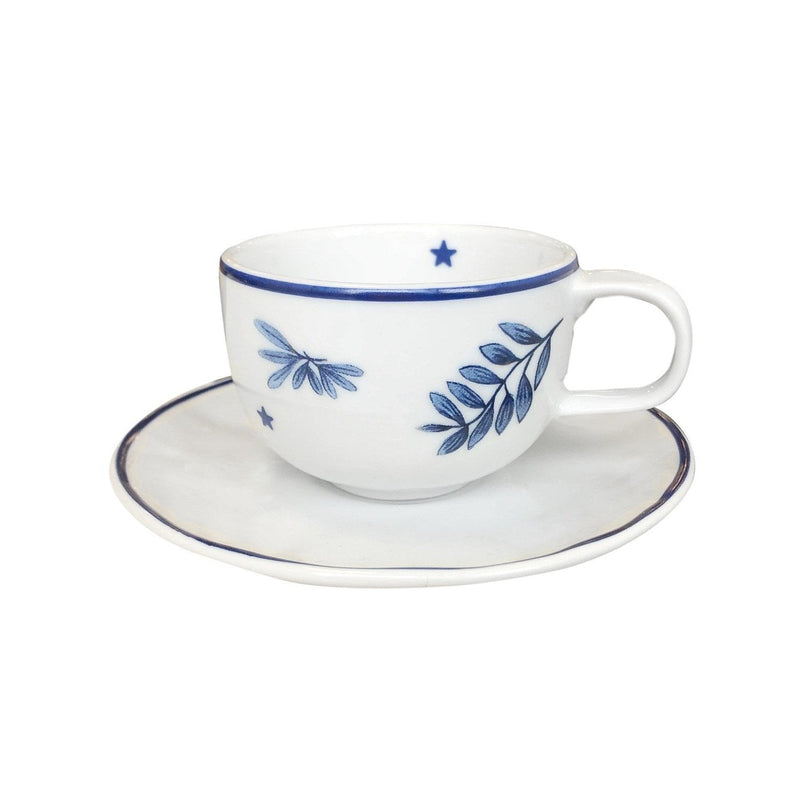 XÍCARA DE CHÁ PORCELANA GIARDINO 180ML