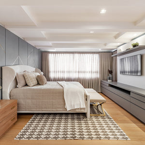 MANTA TRICOT PLUS CESTARIA OFF WHITE 130X180 CM