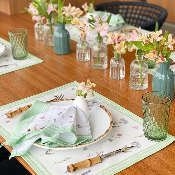 GUARDANAPO DE LINHO BOTANIC  50 X 50 CM