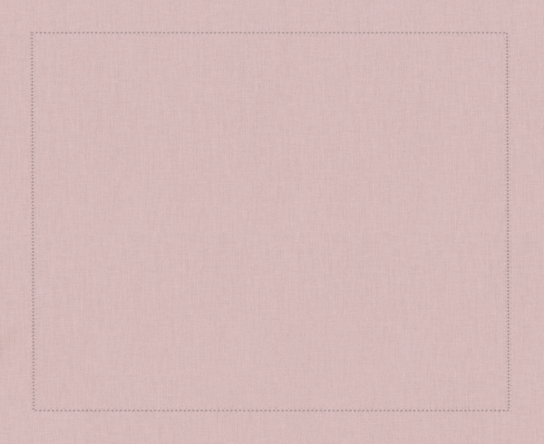 JOGO AMERICANO DE LINHO VISCO AJOUR CANDY ROSA 46X35 CM