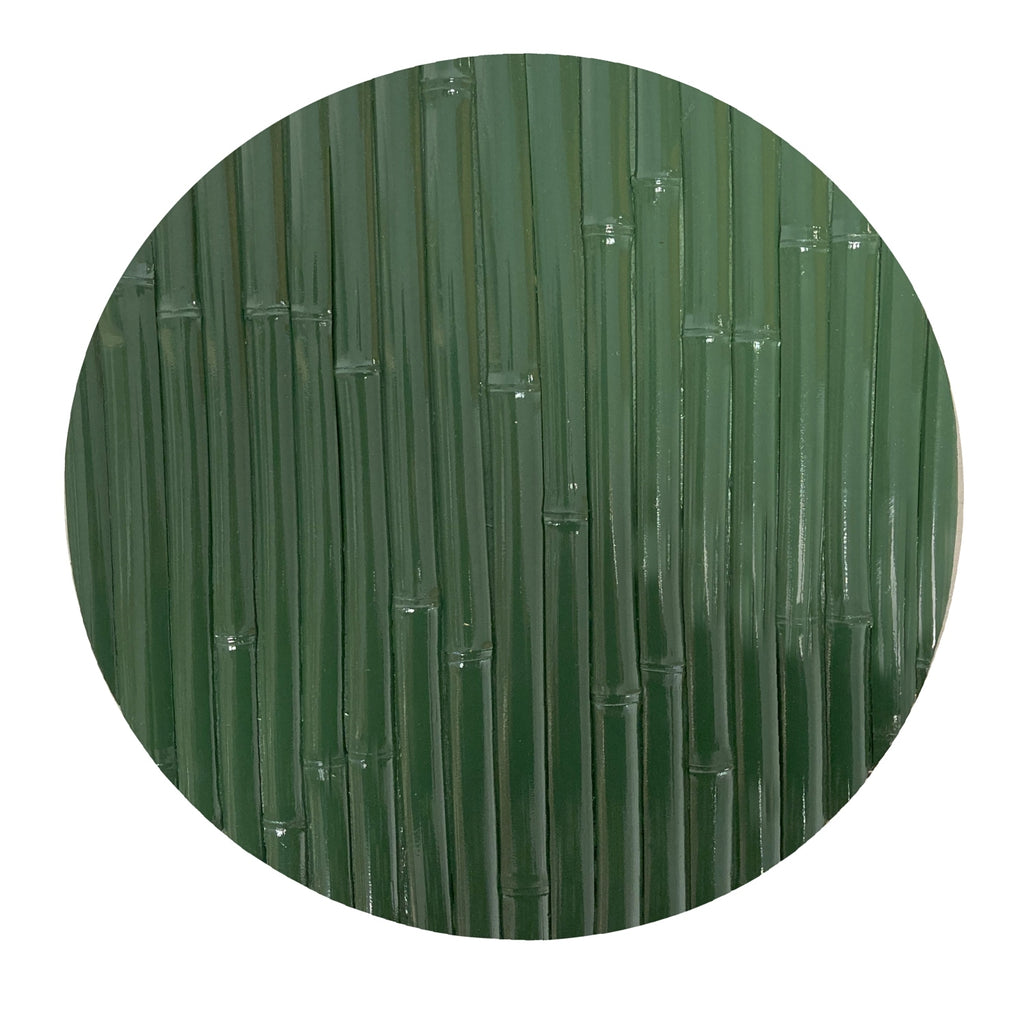 SOUSPLAT DE BAMBU NATURAL VERDE 35CM