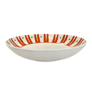 PRATO DE SOPA CERÂMICA  TOSCANA 25 CM