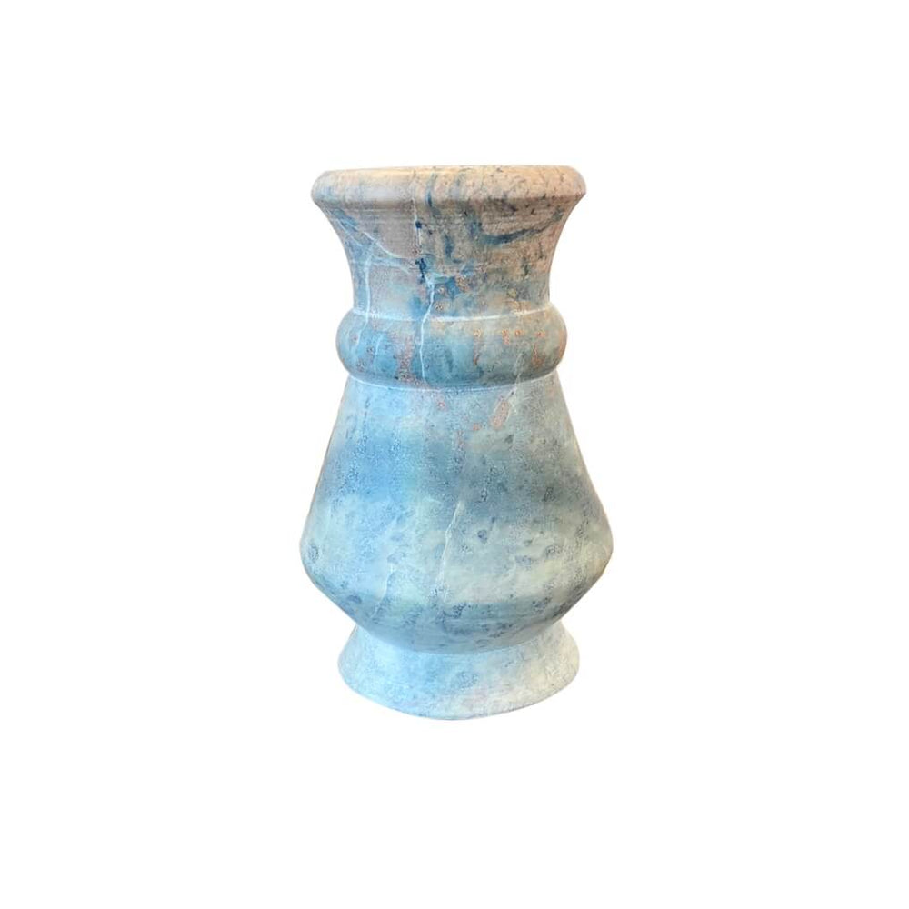 VASO BOJUDO PEDRA SABÃO P 12,5 X 15,5(H) CM