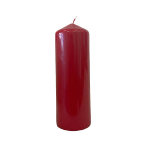 VELA DE NATAL VERMELHA G 18 X 6,5