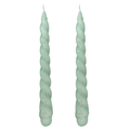 VELAS PARA CASTIÇAL NUVEM VERDE ÁGUA 26CM - 02 UNIDADES