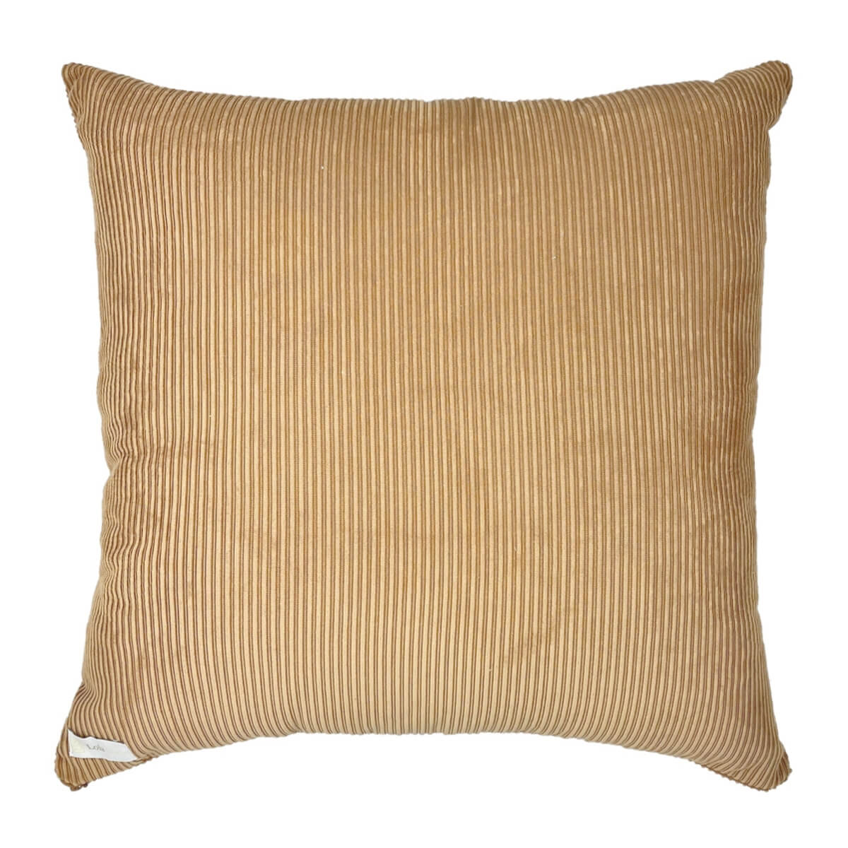CAPA DE ALMOFADA VELUDO CROSS 50X50 CM BEGE