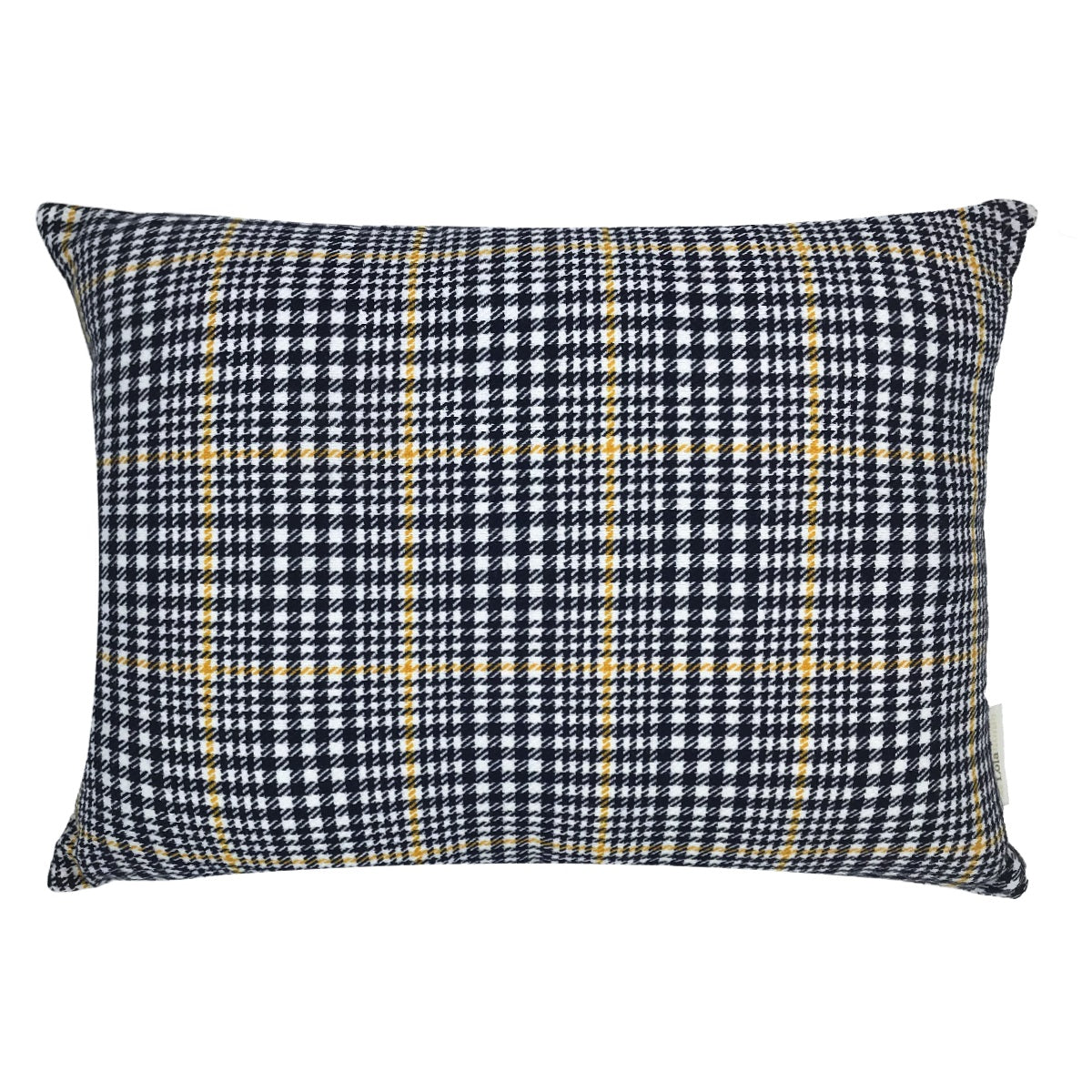 CAPA DE ALMOFADA XADREZ PIED POULE 50X35 CM